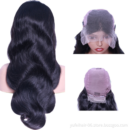 Wholesale Body Wave HD Lace Frontal Wigs Human Hair 100 Brazilian Virgin Hair 360 Lace Front Wigs For Black Women